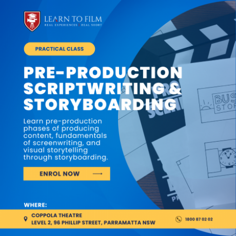 Group logo of Pre-Production, Scriptwriting & Storyboarding